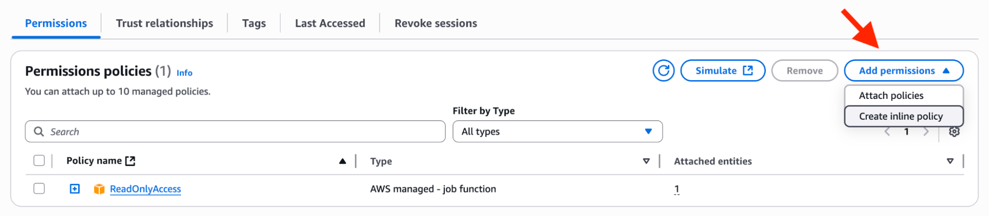 Add permissions