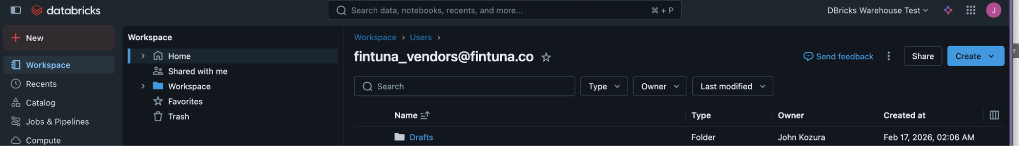 Workspace Import