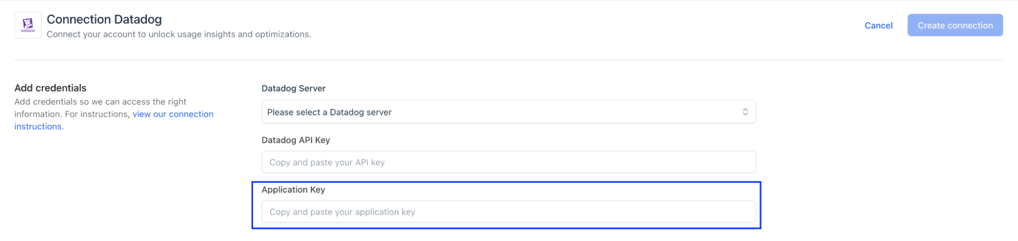 Topogy Application Key field